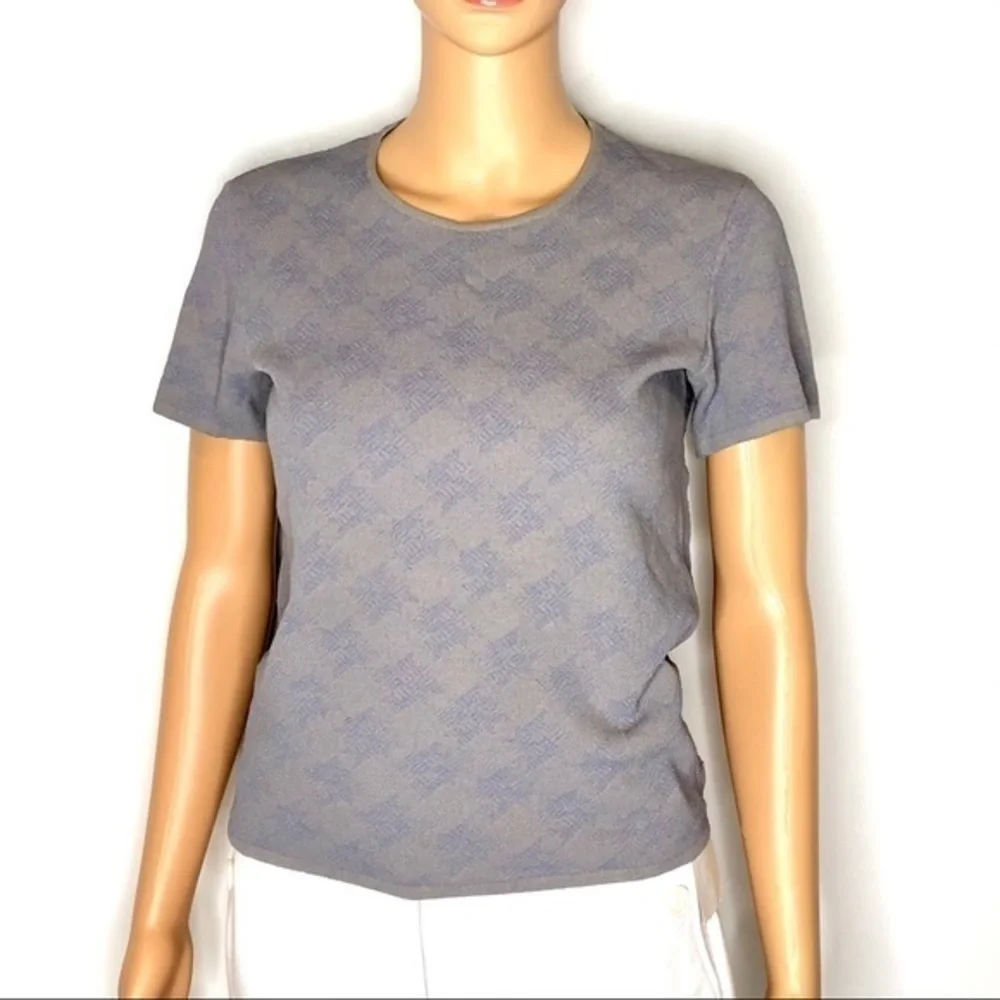 ARMANI COLLEZIONI  stretch jersey top size 10 - Picture 9 of 9